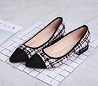 2019 chanle women shoes in Calfskin Heel 2.5cm CHW2219