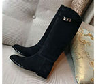 2019 hermes women Boots in Nubuck Leather HWS406