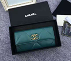 2020 Chanel 19 long flap wallet