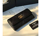 2020 Chanel 19 long flap wallet