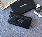 2020 Chanel 19 long flap wallet