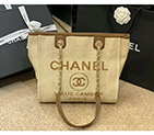2020 Chanel Medium Tote Shopping Bag