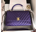 2020 Chanel flap bag with top handle
