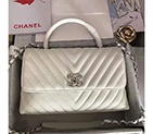 2020 Chanel flap bag with top handle