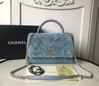 2020 Chanel flap bag with top handle