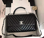 2020 Chanel flap bag with top handle