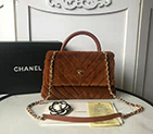 2020 Chanel flap bag with top handle