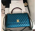 2020 Chanel flap bag with top handle
