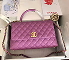 2020 Chanel flap bag with top handle