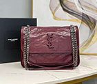2020 SAINT LAURENT NIKI MEDIUM IN CRINKLED VINTAGE LEATHER 498894
