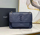 2020 SAINT LAURENT NIKI MEDIUM IN CRINKLED VINTAGE LEATHER
