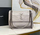 2020 SAINT LAURENT NIKI MEDIUM IN CRINKLED VINTAGE LEATHER 498894