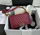 2020 boy chanel handbag A67085