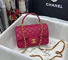 2021 Chanel Mini Flap Bag with Top Handle