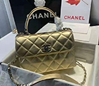 2021 Chanel Small Flap Bag with Top Handle