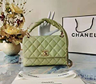 2021 Chanel flap bag with top handle