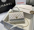 2021 Chanel flap bag with top handle