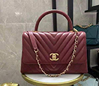 2021 Chanel large flap bag with top handle