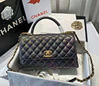 2021 Chanel large flap bag with top handle