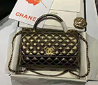 2021 Chanel large flap bag with top handle