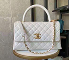 2021 Chanel large flap bag with top handle