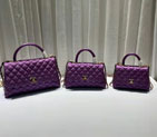 2021 Chanel large flap bag with top handle