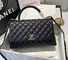 2021 Chanel large flap bag with top handle