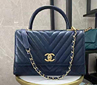2021 Chanel large flap bag with top handle