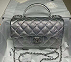 2021 Chanel mini flap bag with top handle