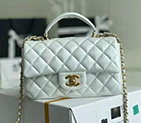 2021 Chanel mini flap bag with top handle