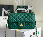 2021 Chanel mini flap bag with top handle