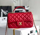 2021 Chanel mini flap bag with top handle