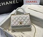 2021 Chanel mini flap bag with top handle