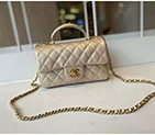 2021 Chanel mini flap bag with top handle
