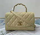 2021 Chanel small flap bag with top handle