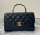 2021 Chanel small flap bag with top handle