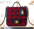 2022 Chanel SMALL FLAP BAG WITH TOP HANDLE AS3652