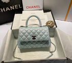 2022 Chanel flap bag with top handle