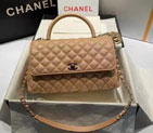 2022 Chanel large flap bag with top handle