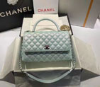 2022 Chanel large flap bag with top handle