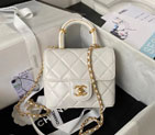 2023 Chanel MINI FLAP BAG WITH TOP HANDLE