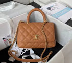 2023 Chanel MINI FLAP BAG WITH TOP HANDLE