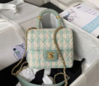 2023 Chanel MINI FLAP BAG WITH TOP HANDLE