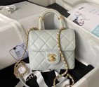 2023 Chanel MINI FLAP BAG WITH TOP HANDLE