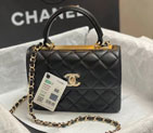 2024 CHANEL FLAP BAG WITH TOP HANDLE