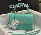 2024 CHANEL FLAP BAG WITH TOP HANDLE