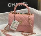 2024 CHANEL FLAP BAG WITH TOP HANDLE