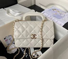 2024 Chanel FLAP BAG WITH TOP HANDLE