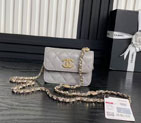 2025 Chanel CLUTCH WITH CHAIN