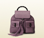 Bamboo leather backpack 370833 A7M0N 5034